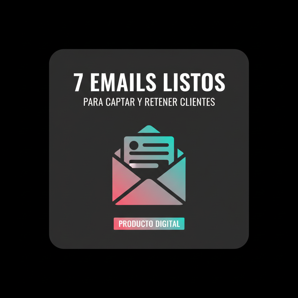 7 emails listos para captar y retener clientes