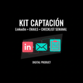 Kit captación: LinkedIn + emails + checklist semanal